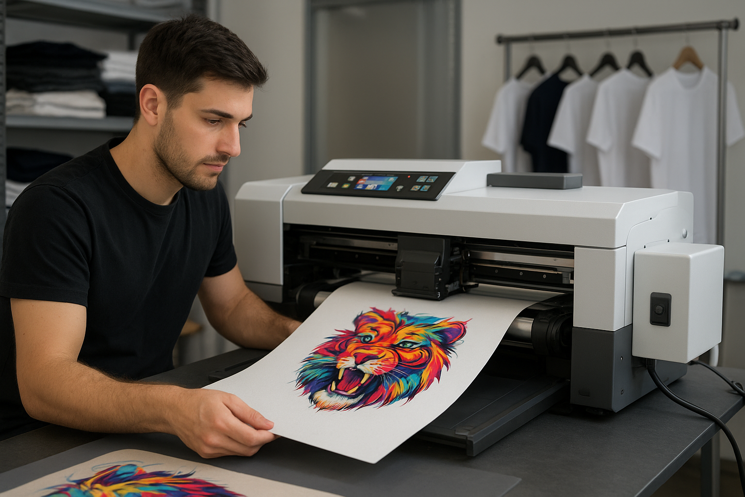 Stampa DTF: tecnologia versatile per personalizzazioni tessili di qualità