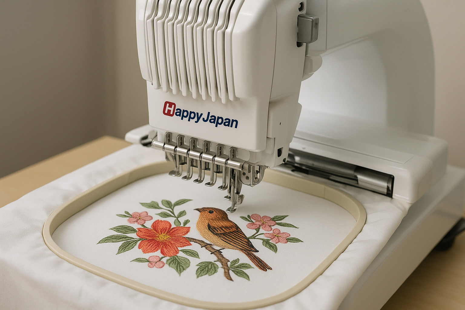 Happy Japan: precisione giapponese per ricami di alta qualità
