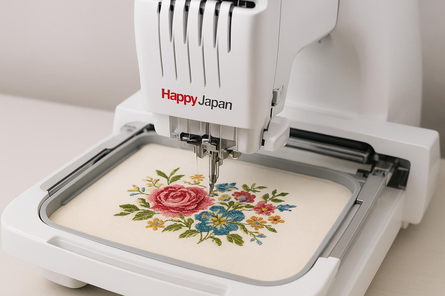 Happy Japan: precisione giapponese per ricami di alta qualità
