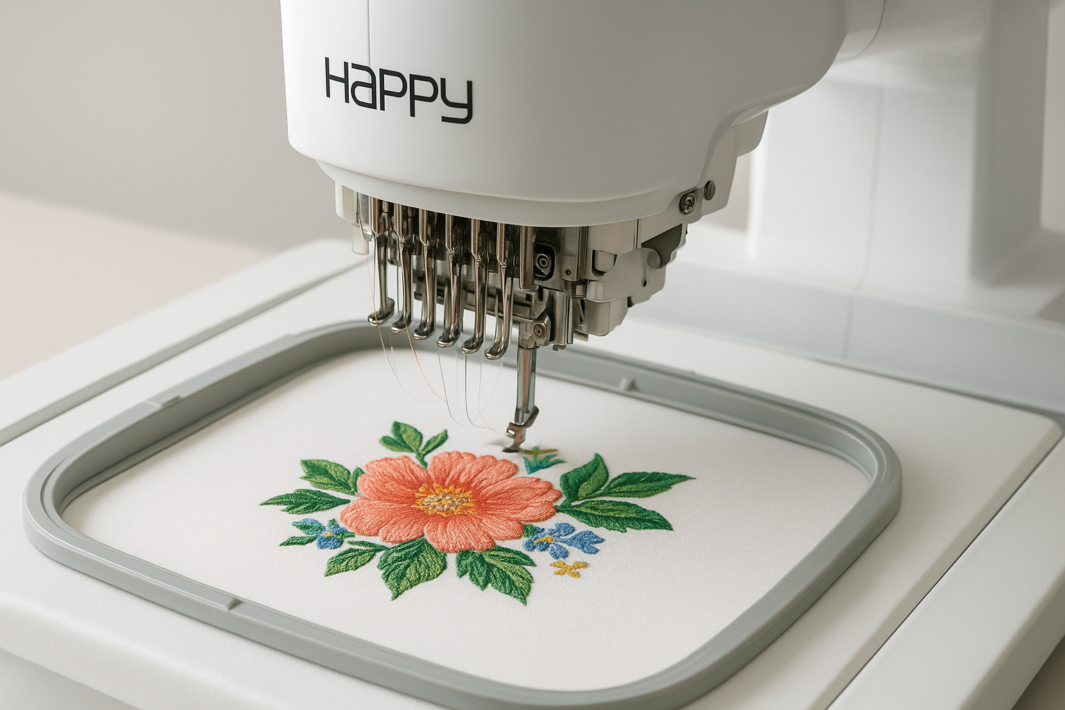 Happy Japan: precisione giapponese per ricami di qualità superiore