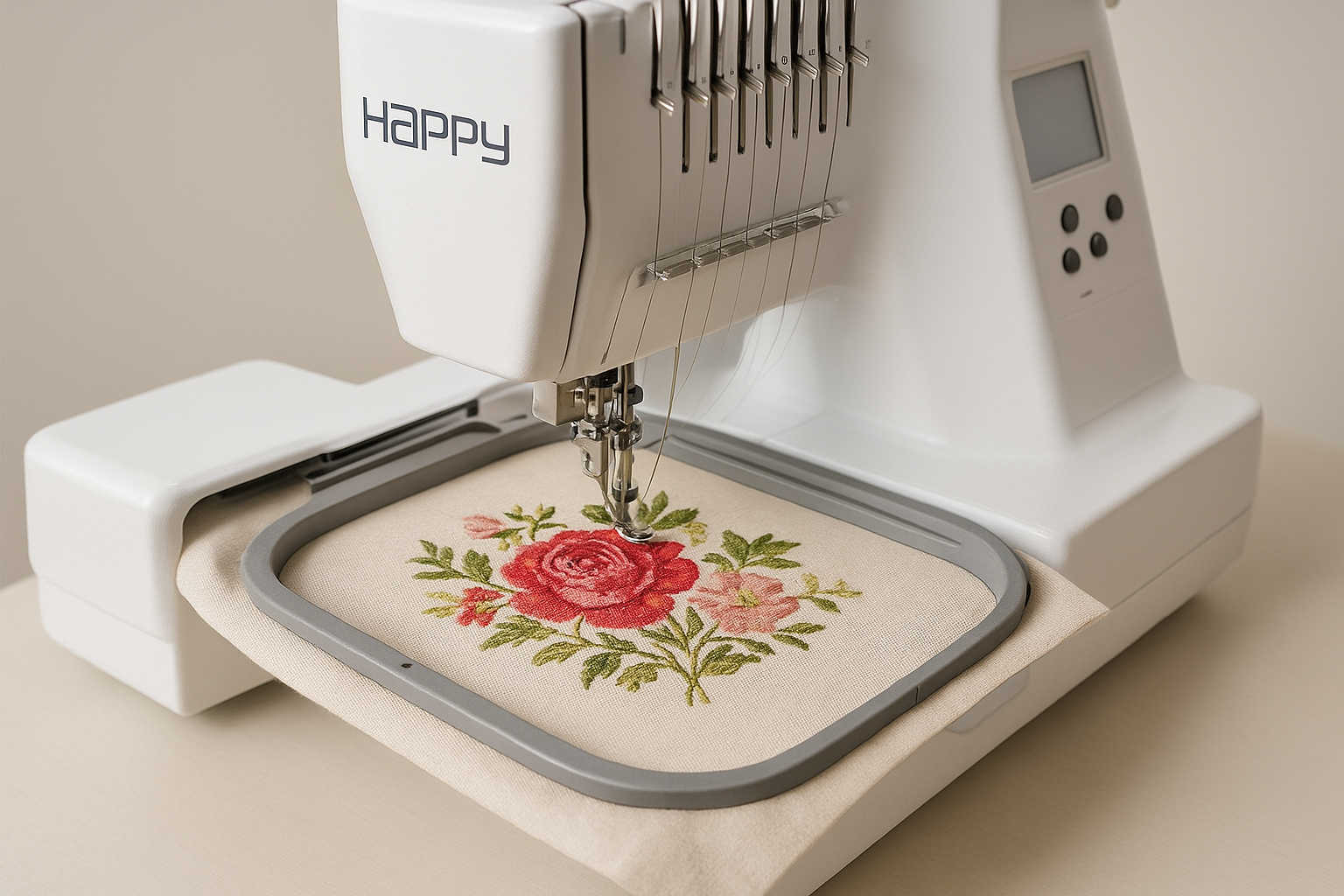 Happy Japan: precisione e versatilità nelle macchine da ricamo giapponesi