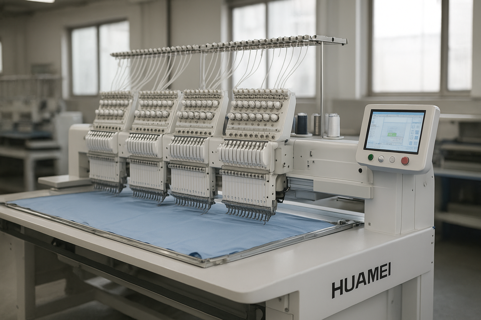 Macchine da ricamo Huamei: efficienza e versatilità per ogni laboratorio
