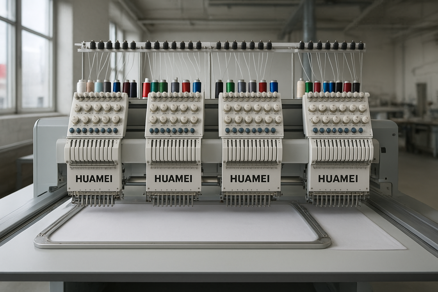 Macchine da ricamo Huamei: efficienza e manutenzione per produttività garantita