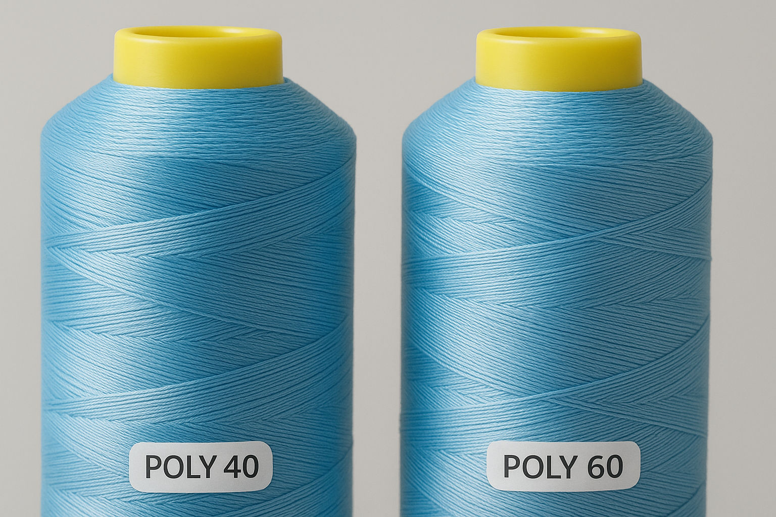 POLY 40 vs POLY 60: quale filo POLIFIL scegliere per il tuo ricamo